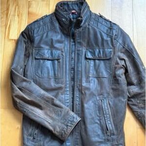 Men's Classic Brown Military Jacket